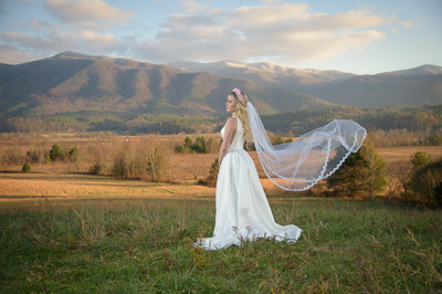 Intimate elopement in Cades Cove