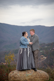 Smoky Mountain Bride Wedding