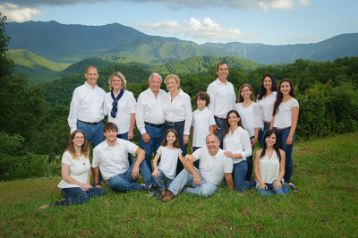 Smoky Mountain family portraits